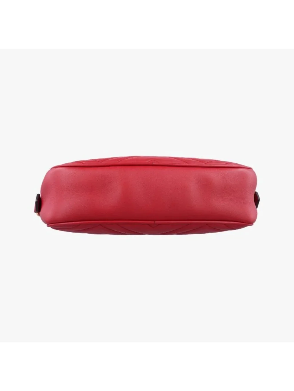 Gucci GG Marmont Red Leather Shoulder Bag